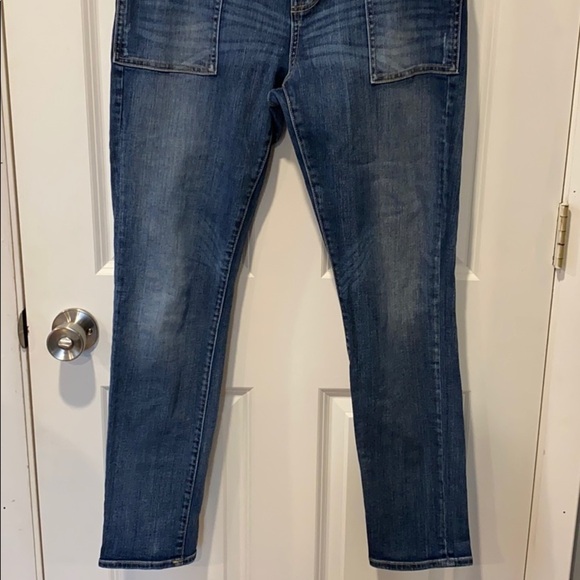 Gap EUC skinny roll up jeans size 10 - Picture 7 of 8